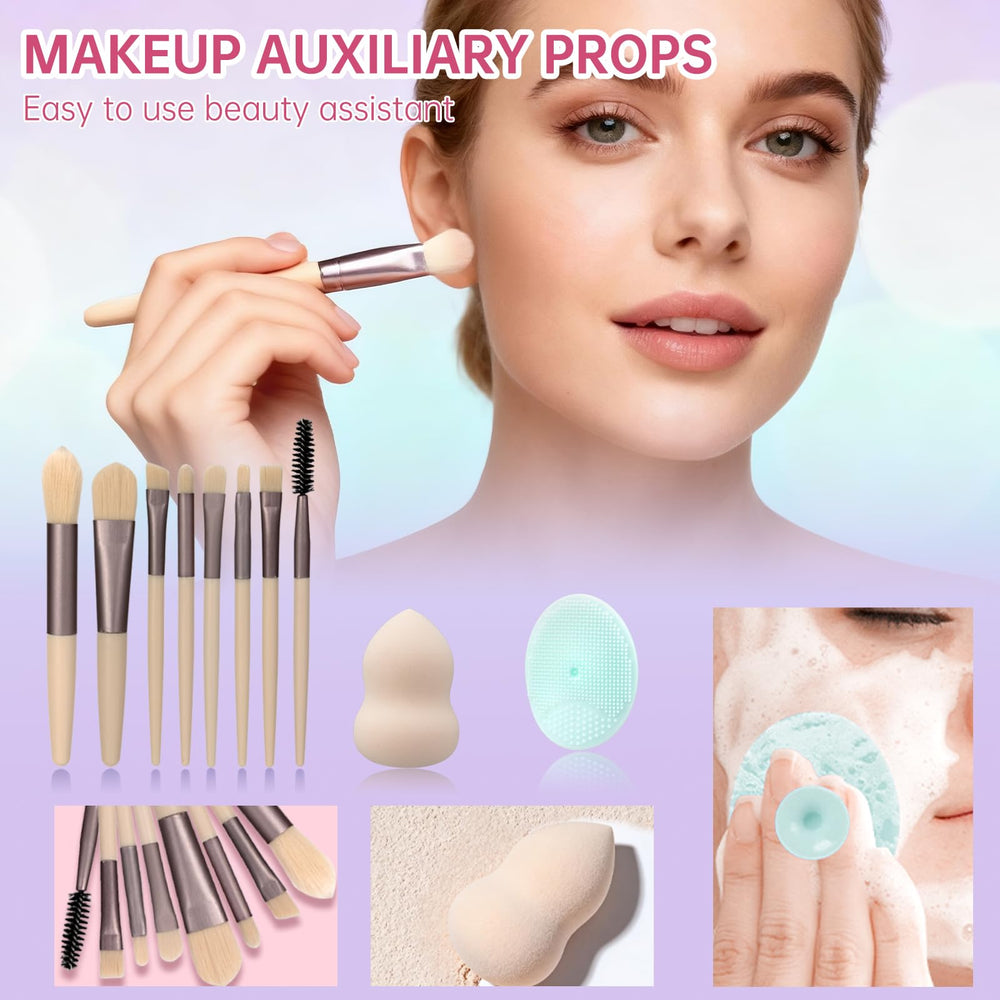 Venshun concealer and lip liner combo helps blur imperfections and define lips.