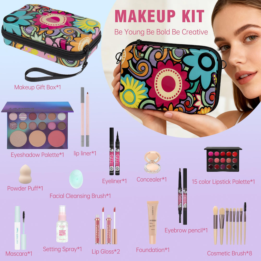 Venshun makeup set foundation provides smooth coverage for a polished complexion.