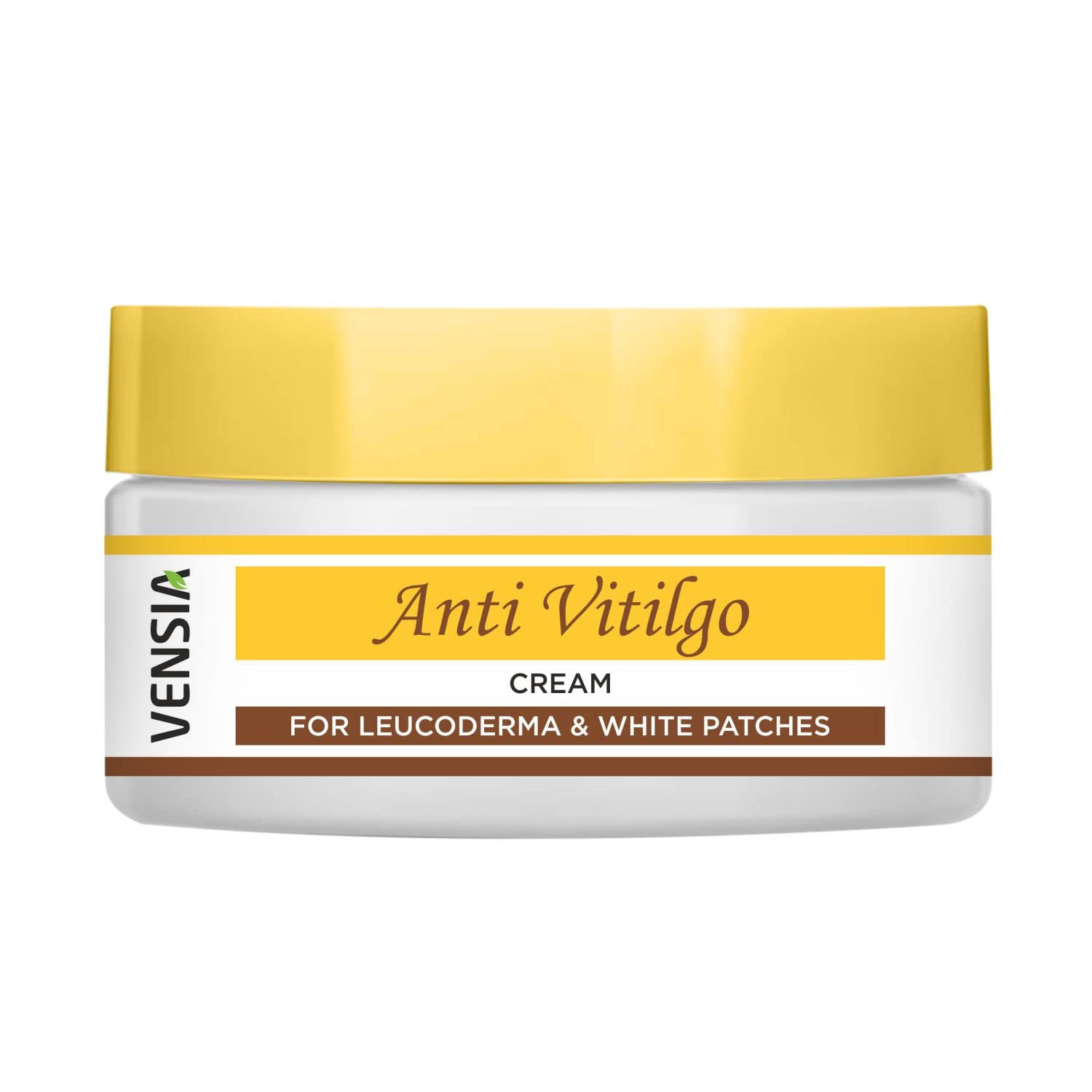 VENSIA Anti Vitiligo Cream 80g tube for targeted application and potential tone balance