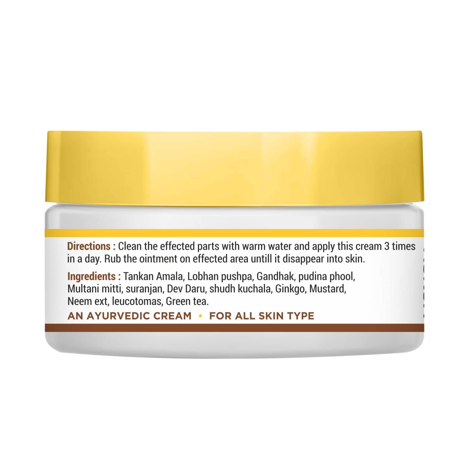 Packaging close-up of VENSIA anti vitiligo cream with clear branding