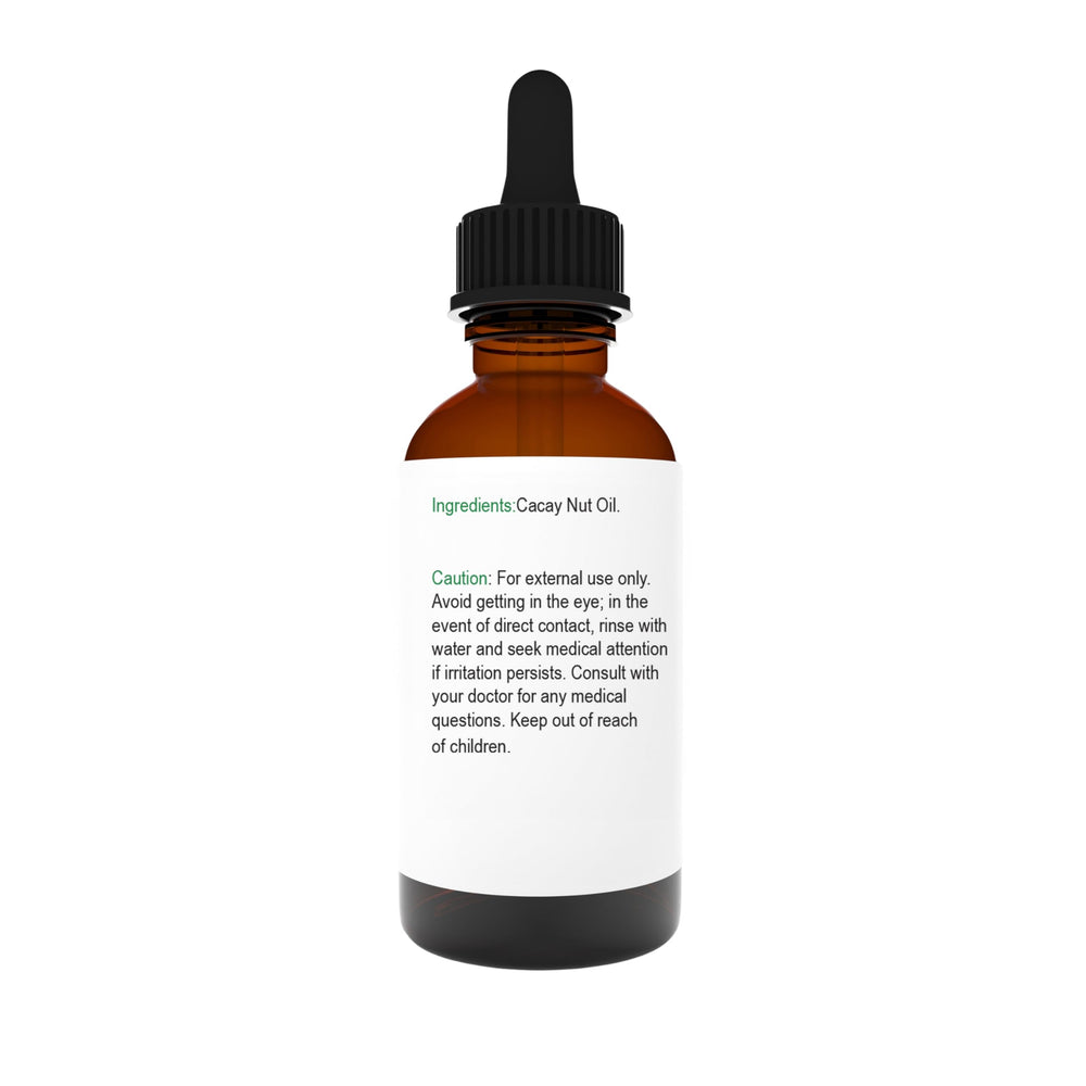 Dropper of Vera Botanics Cacay Nut Oil for precise application.