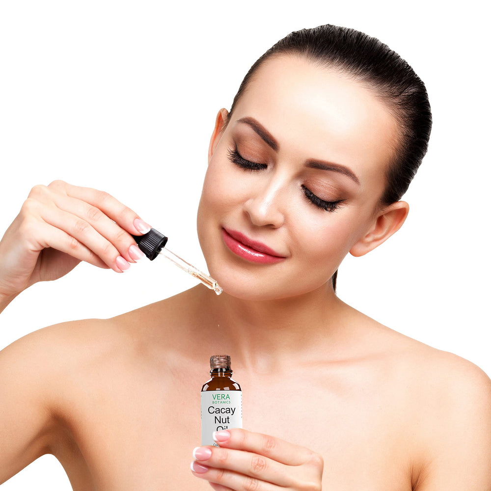 Scalp massage with Cacay Nut Oil for added moisture.