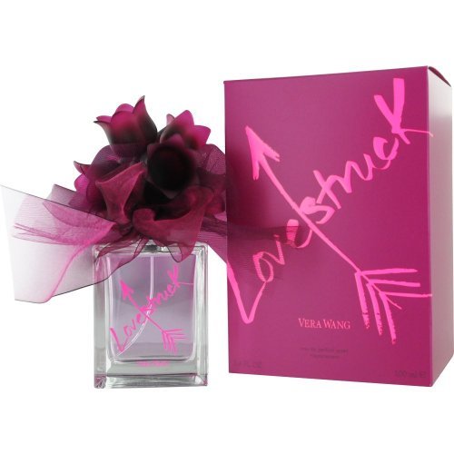 Vera Wang Love Struck eau de parfum bottle, fruity floral scent for everyday wear