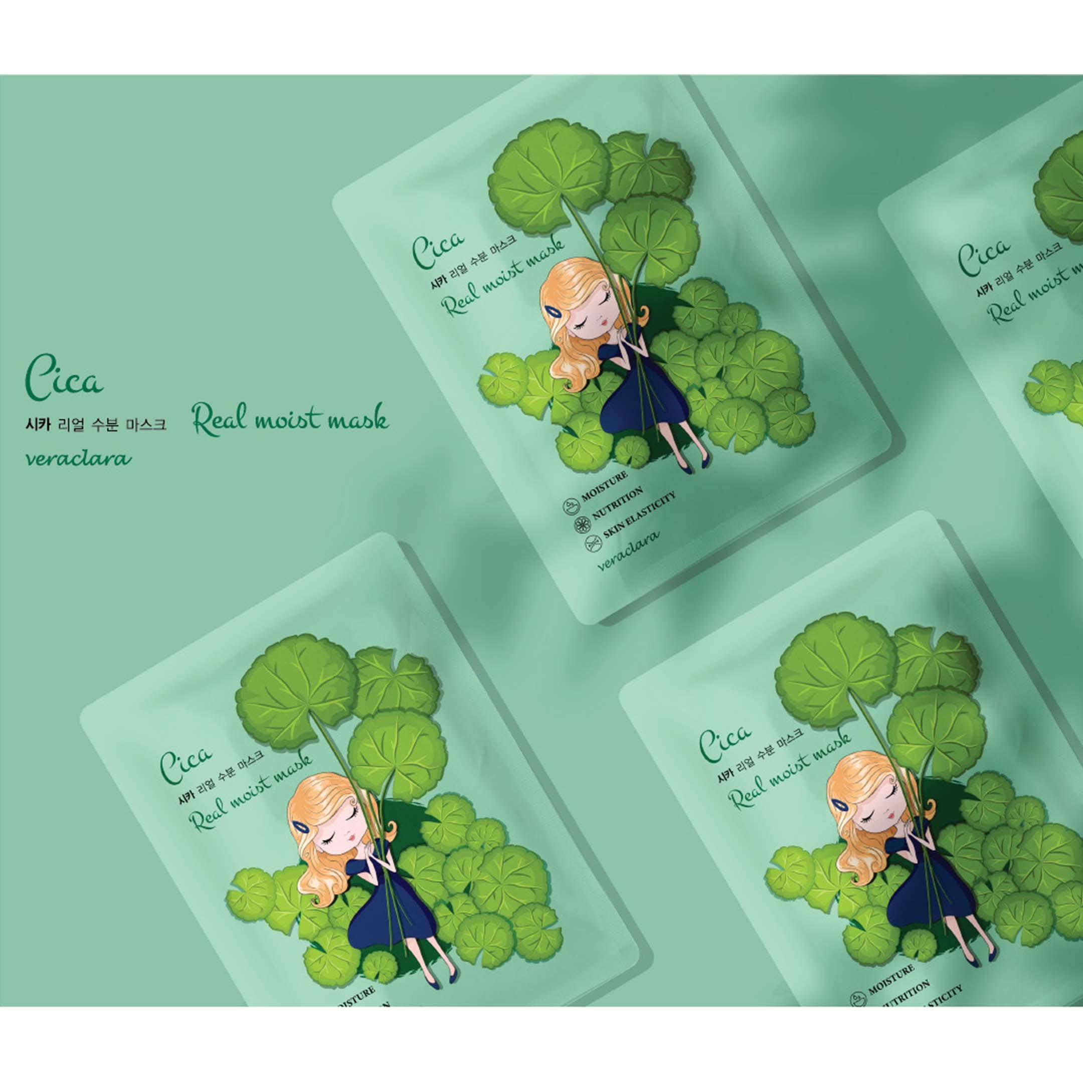 Veraclara facial mask sheet is clinically tested and cruelty-free.