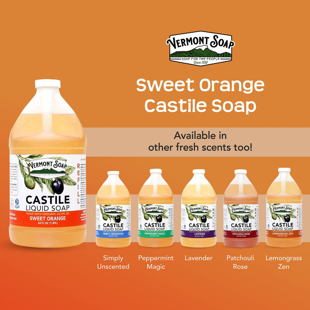 USDA organic label on Vermont Castile soap confirms standards.