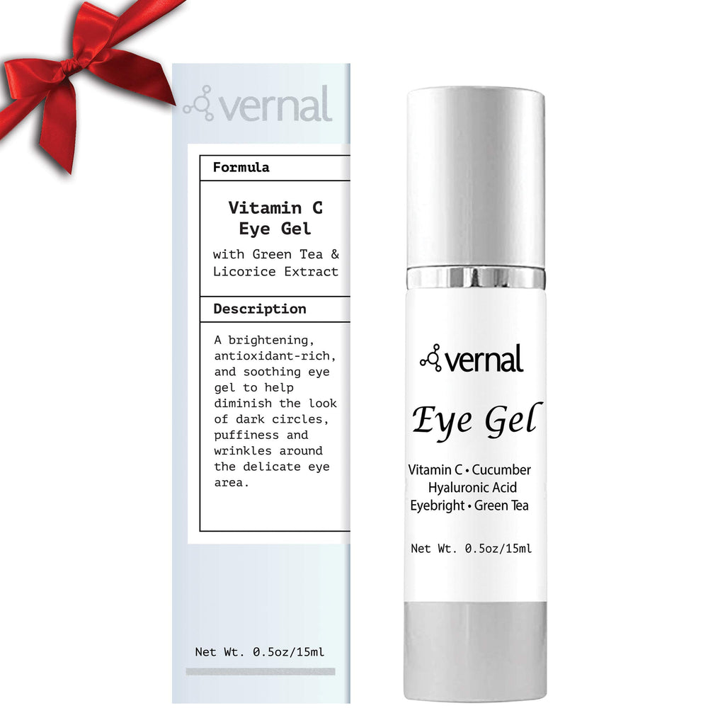 Vernal Eye Treatment Cream bottle front view for brighter, rested eyes.