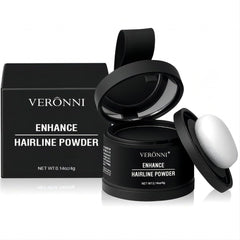 Veronni Hairline Powder compact travel kit with mirror for on-the-go coverage.