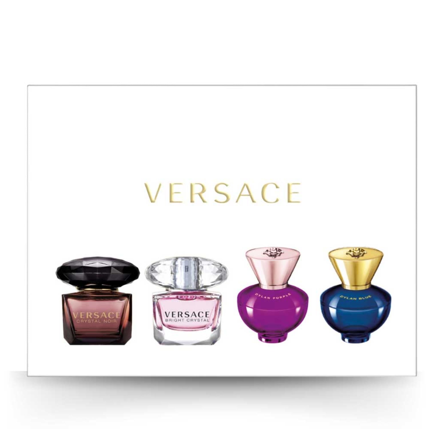 Versace Bright Crystal mini bottle from the collection, perfect for travel and on-the-go use.