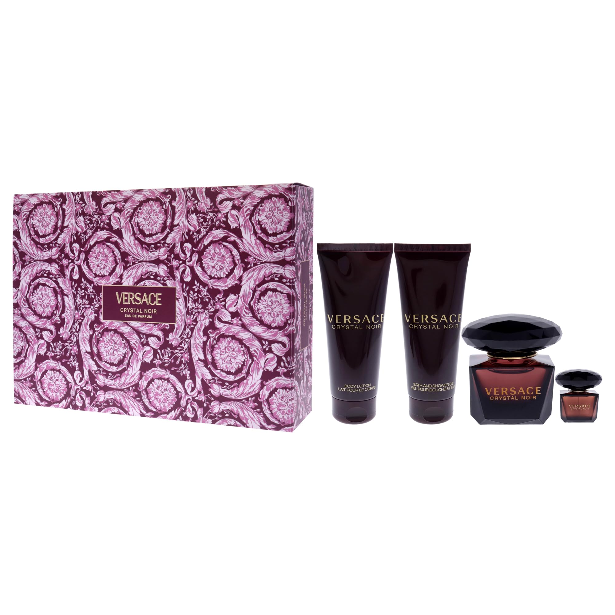 Versace Crystal Noir edp mini ideal for on the go scent touchups.