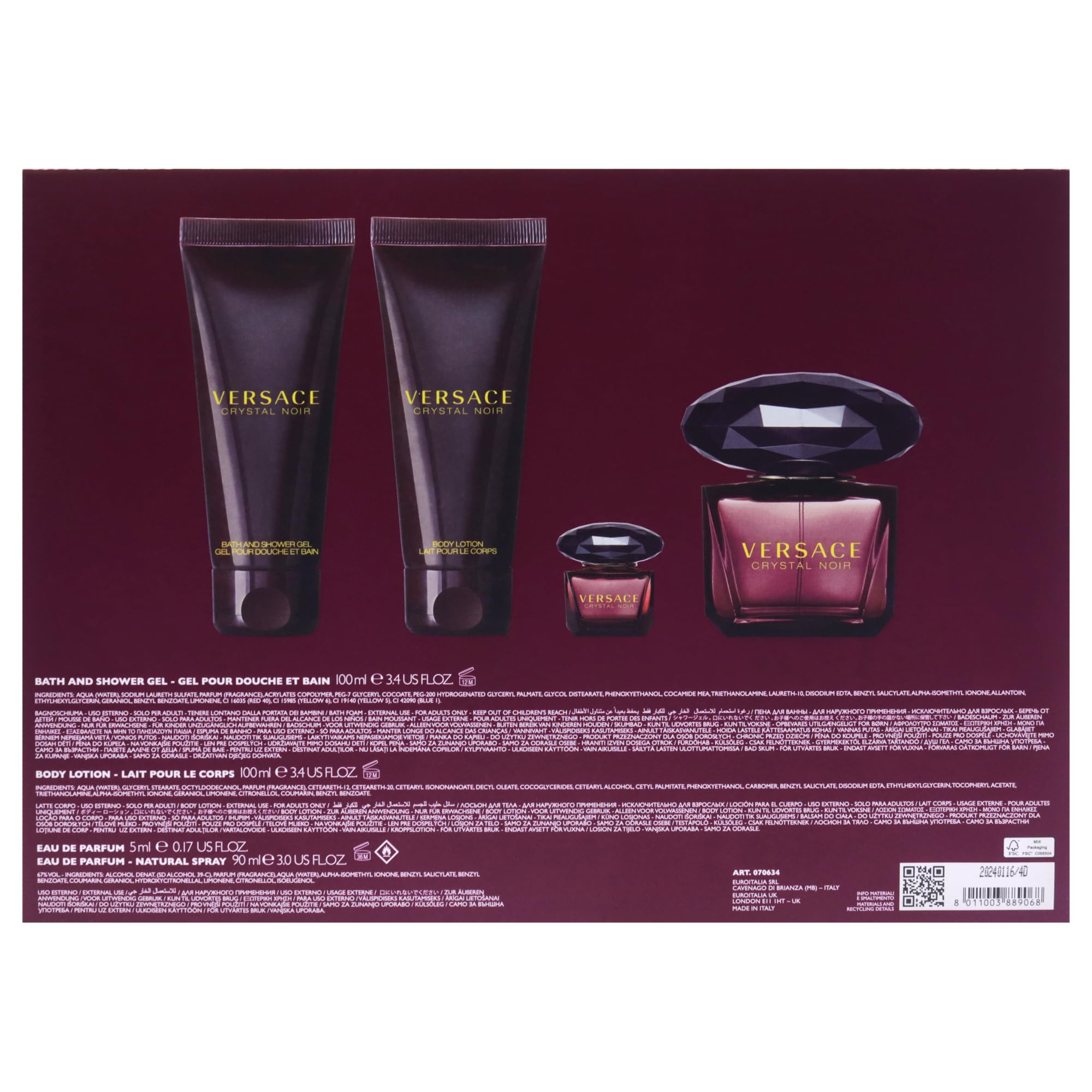 Versace Crystal Noir gift-ready collection image suggesting a premium present.