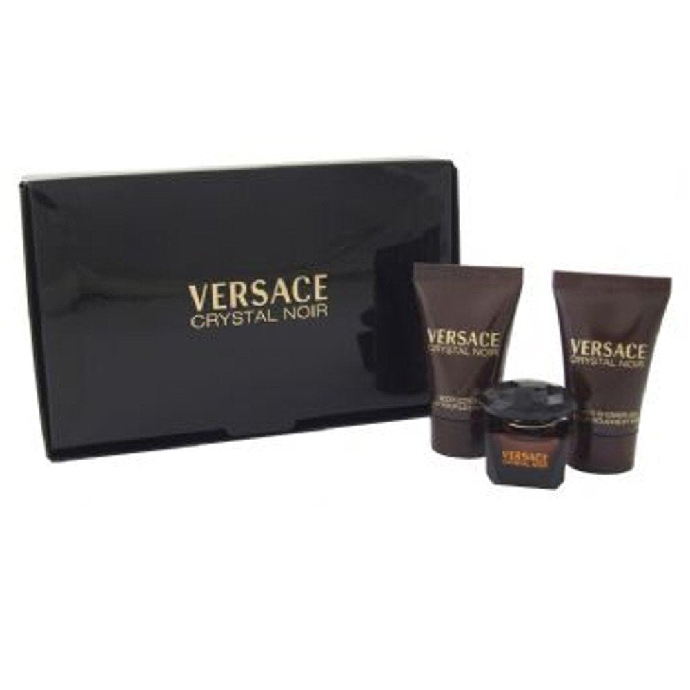 Versace Crystal Noir mini EDT bottle for portable luxury and everyday elegance