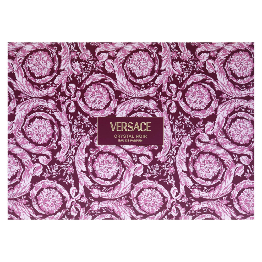 Versace Crystal Noir set box presented as a stylish gift-ready package.