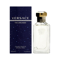 Versace The Dreamer bottle front view, ideal for daily wear and romantic evenings.