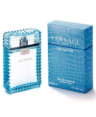 Versace Eau Fraiche top notes lemon and bergamot, uplifting daytime aroma.