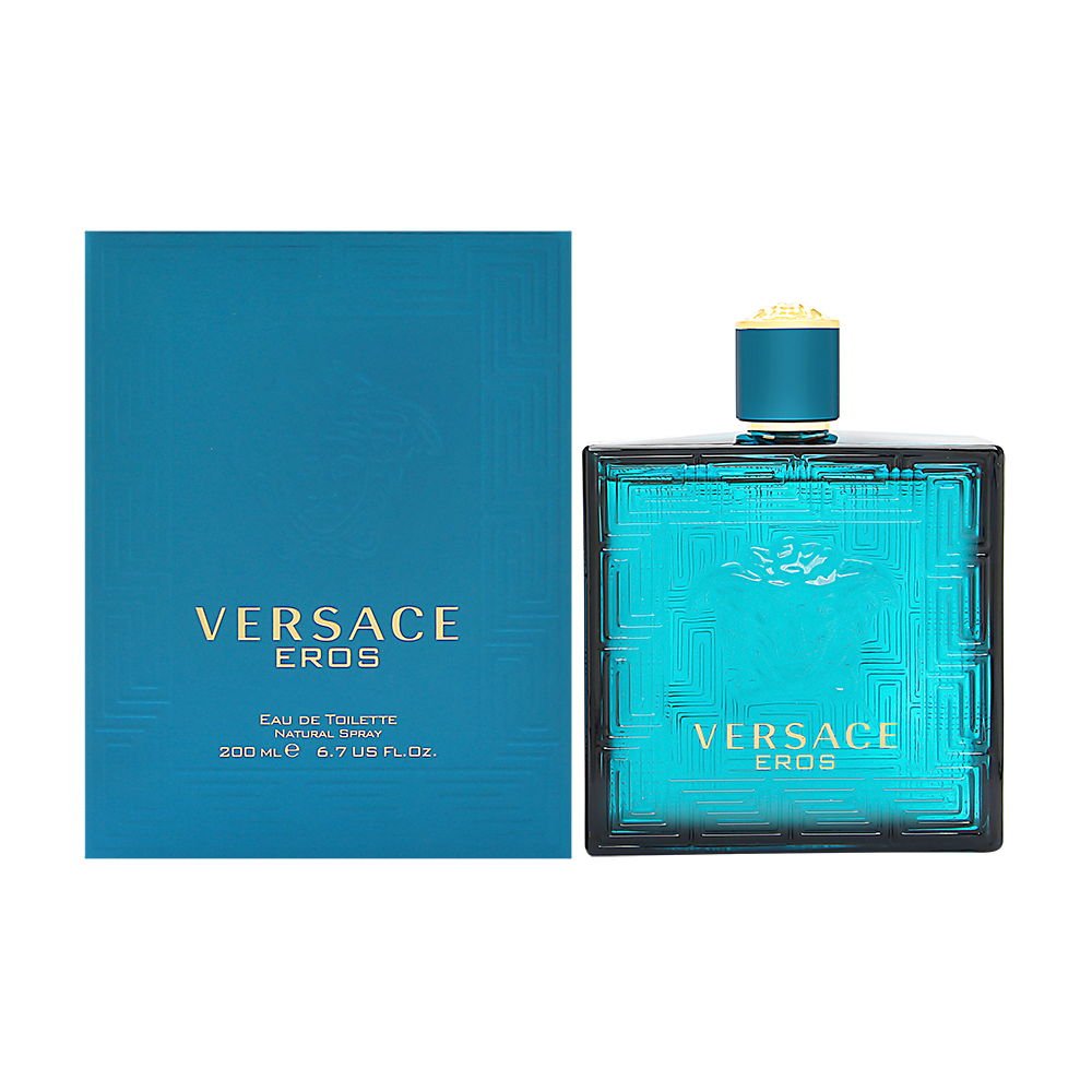 Versace Eros bottle for bold, confident daily wear.