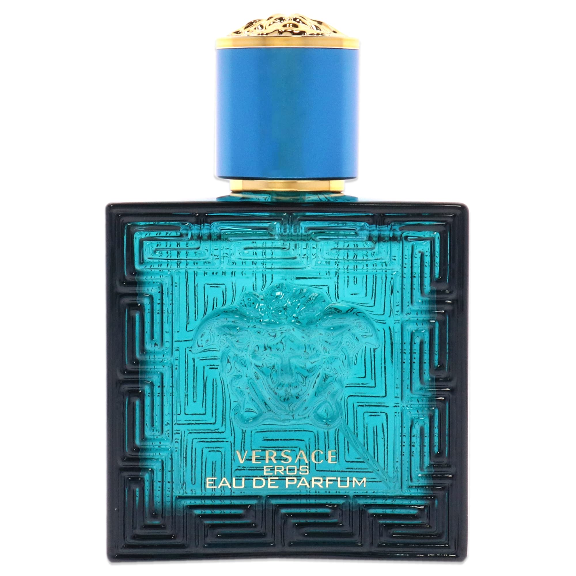 Versace Eros Men EDP top notes showcase lemon and mint for a fresh opening.