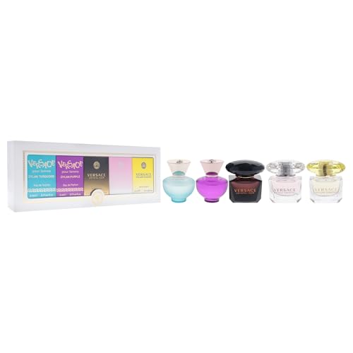 Versace Crystal Noir miniature bottle delivers seductive versatility on the go.