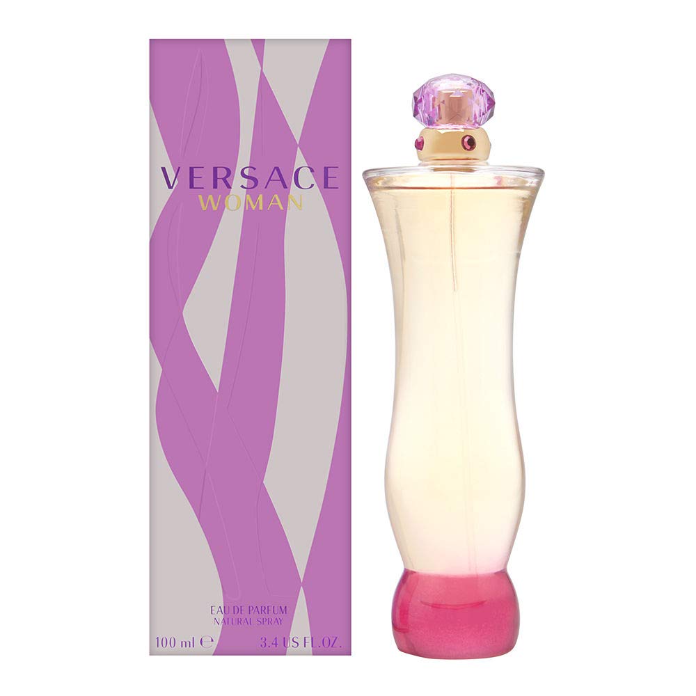 Versace Woman EDP spray bottle for everyday elegance and lasting presence.