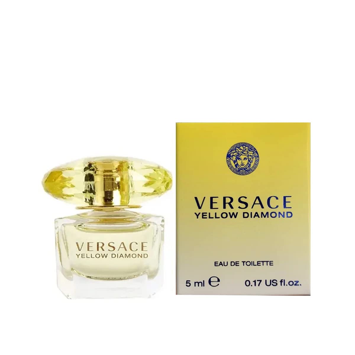 Versace Yellow Diamond mini packaging, ready for gifting or personal collection display