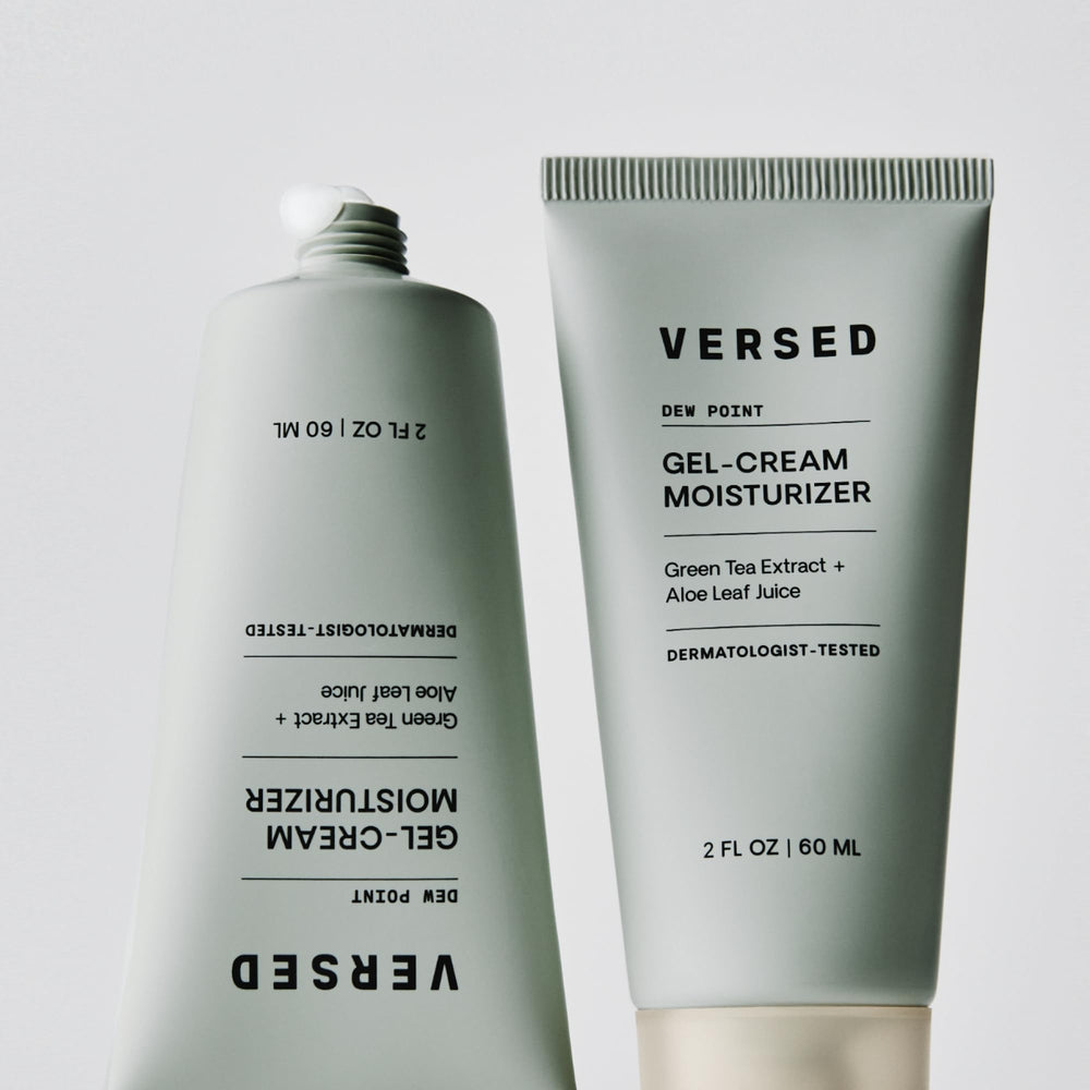 Daily-use Versed Dew Point gel moisturizer for all skin types