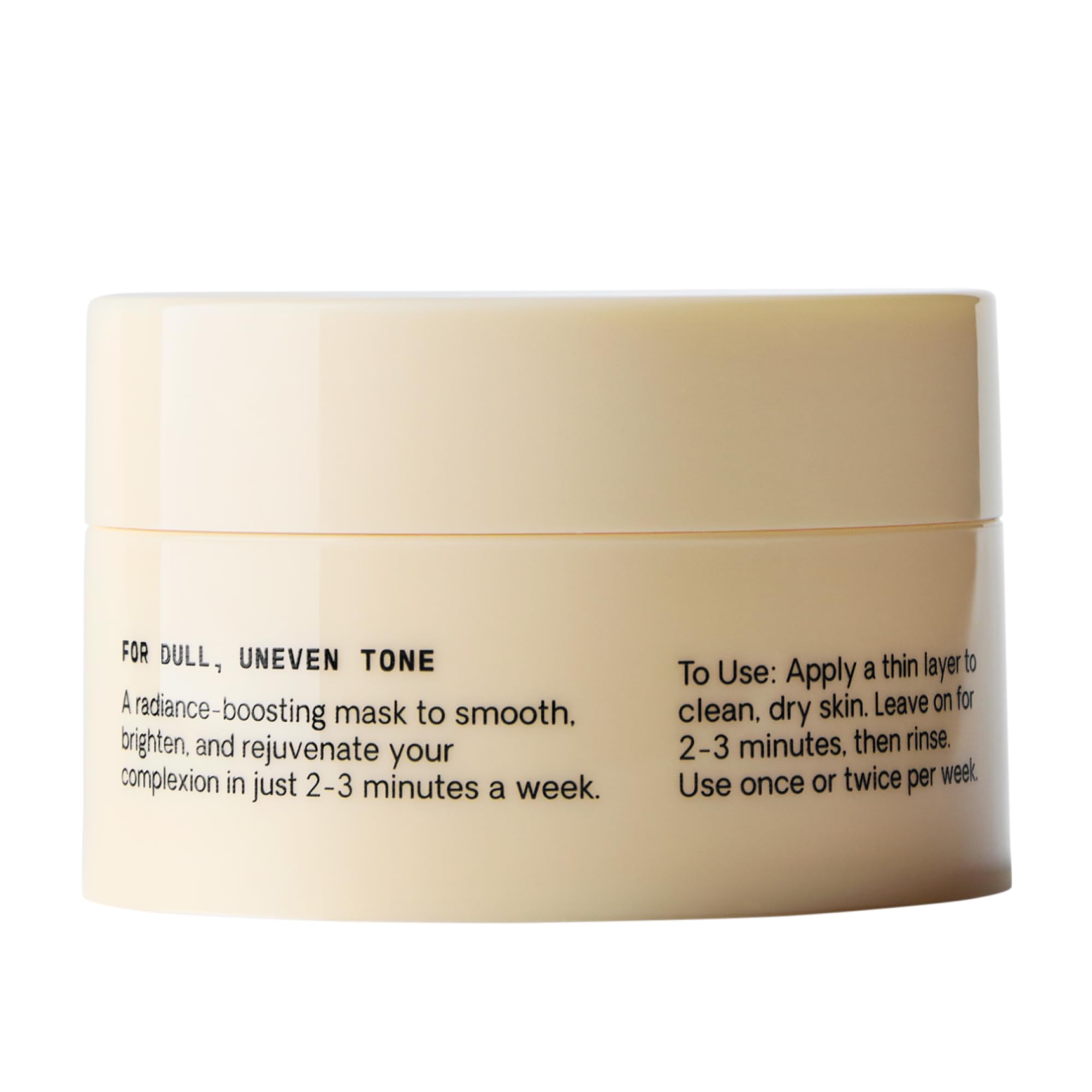 Versed Doctor's Visit Mask glow after use conveys refreshed skin