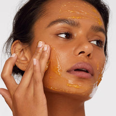 Pineapple and papaya enzymes in Versed Doctor's Visit brighten and refine uneven tone.