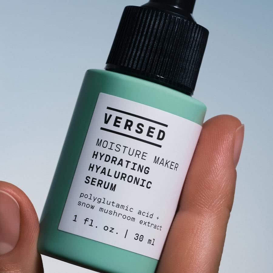 Versed Moisture Maker, extrait de champignon neige, apaise et adoucit la peau.