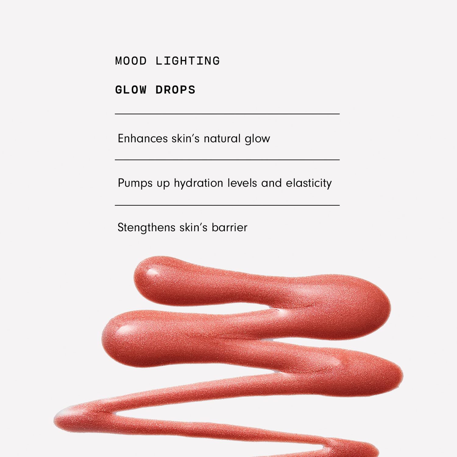 Polyglutamic acid and blackberry extract in Versed Glow Drops formula.