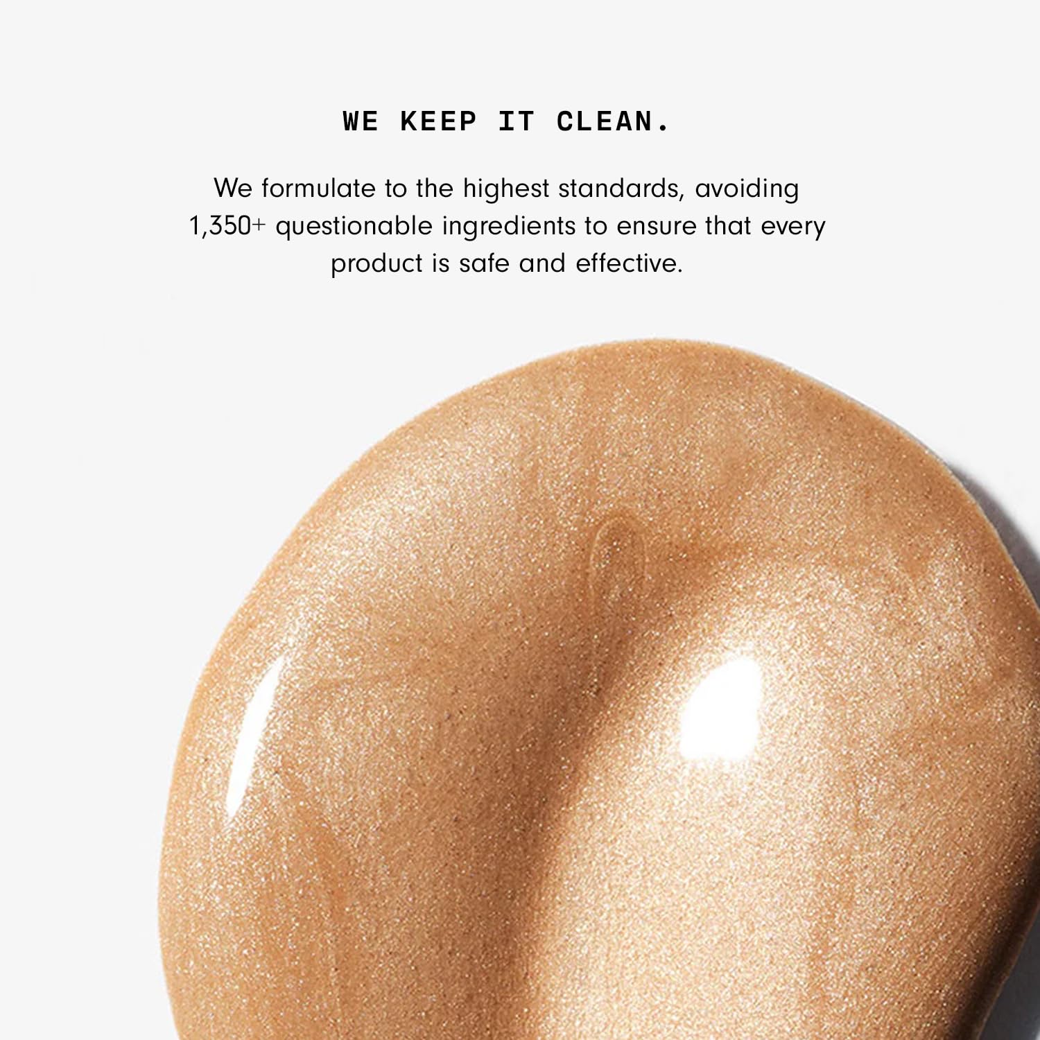 Versed glow drops duo shade mix swatch shows customizable glow for diverse skin tones.