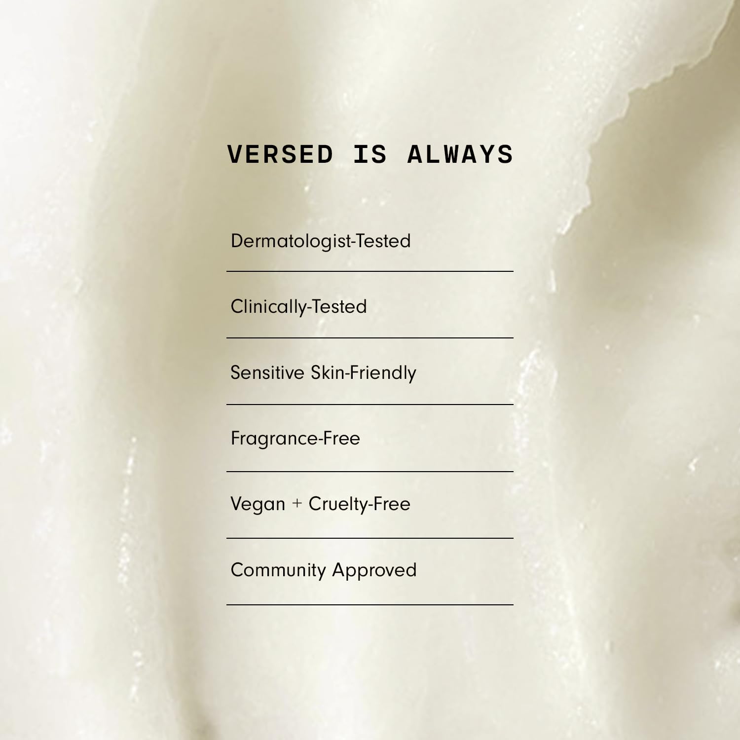Versed Glow Drops mixed into moisturizer shows flexible glow for no-makeup look.