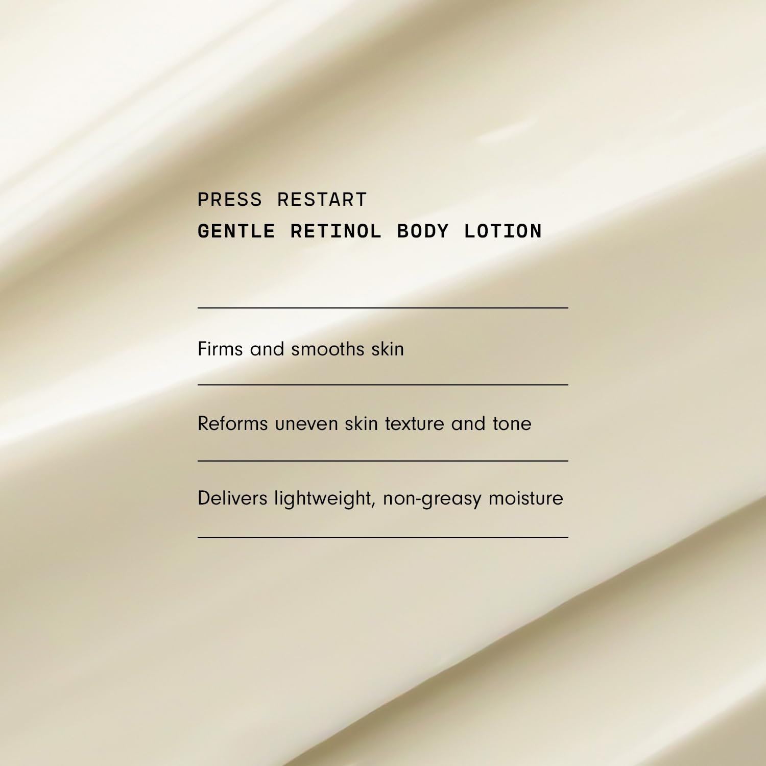 Versed Press Restart product imagery emphasizes vegan, cruelty-free commitment