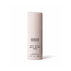 Versed Press Restart serum bottle front view for gentle nightly care.
