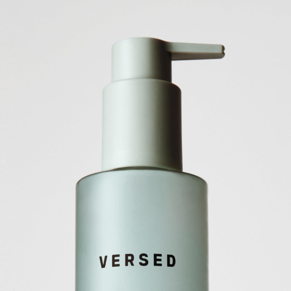 Versed Purist daily cleanse results suggest smoother, softer, hydrated skin.