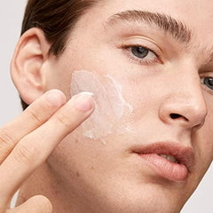 Closeup of Versed Skin Soak Rich Moisture Cream texture for smooth application.