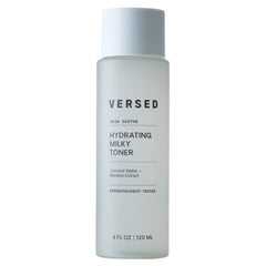 Versed Skin Soothe toner bottle for gentle hydration and routine prep.