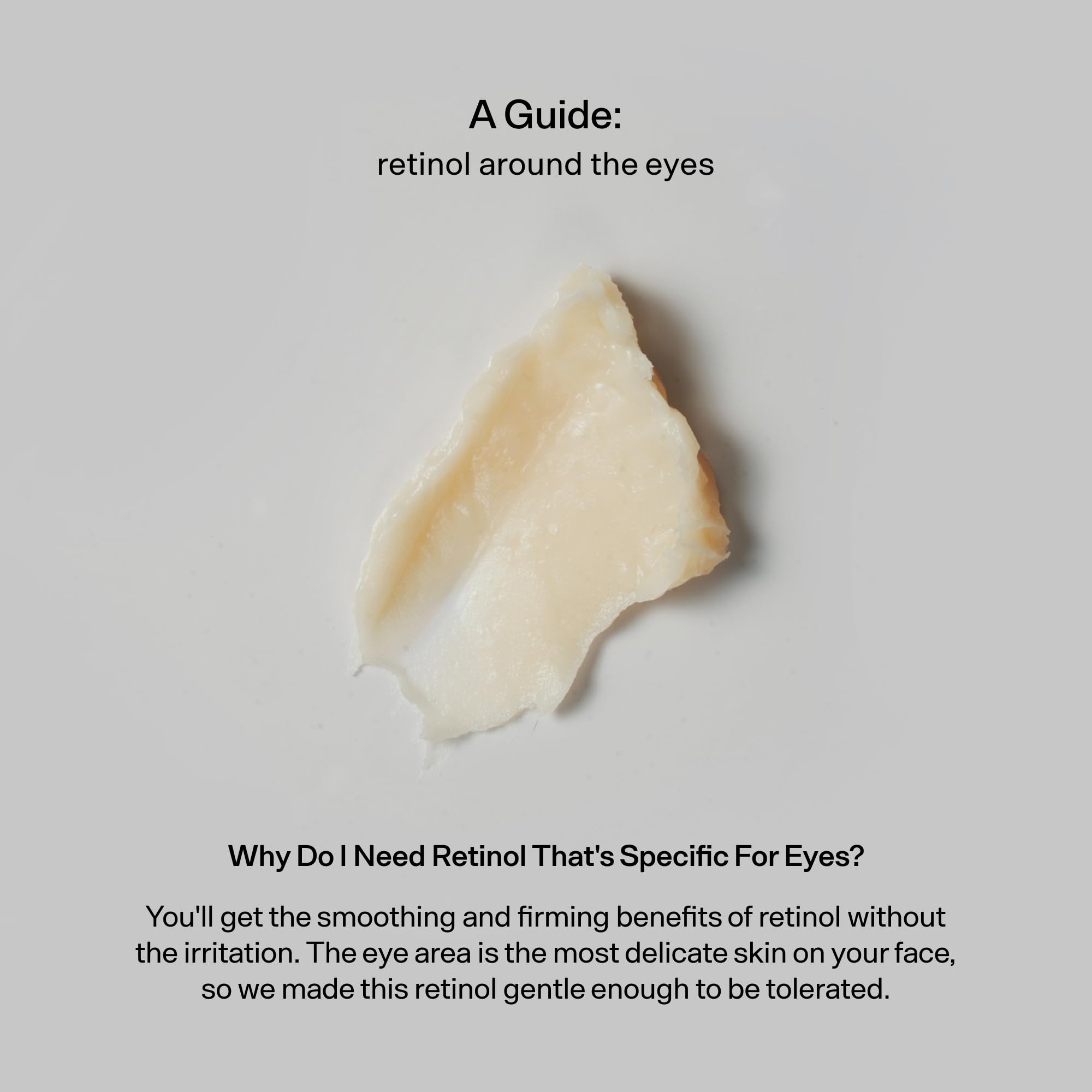 Shiitake extract in Versed Smooth Landing eye balm strengthens moisture barrier
