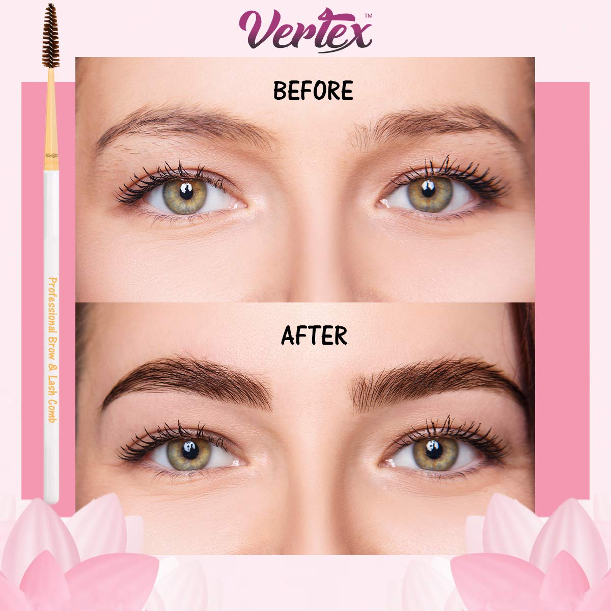Vertex professional brow edge definer achieves salon-like results at home.