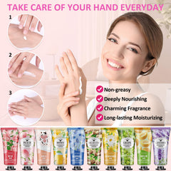 VESPRO cherry blossom scent hand cream tube for gift-ready joy