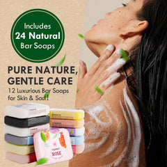 VESPRO sea salt soap bar delivering refreshing cleansing for hands and body.