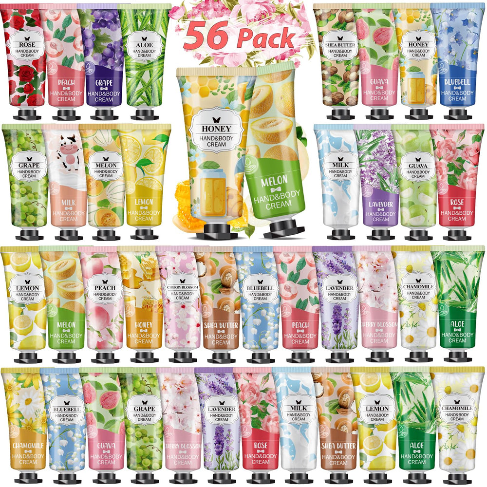 VESPRO 56-pack hand cream gift set, perfect for gifting and daily hand care.