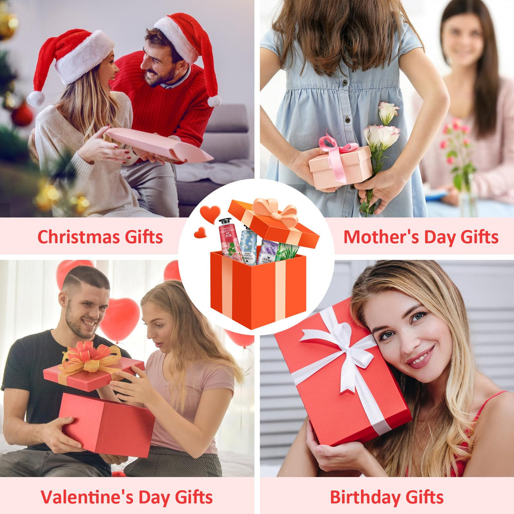 VESPRO gift set ideas for bridesmaids and teachers with travel-size lotion.