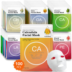 VESPRO collagen essence sheet mask packaging for bulk skincare routines