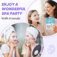 VESPRO collagen hydrating mask delivers deep moisture