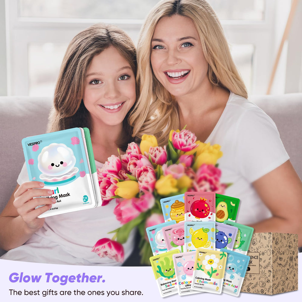 VESPRO honey lemon chamomile mask brightens and hydrates skin