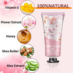 VESPRO mini hand cream variety pack showing multiple scents for on-the-go hydration.