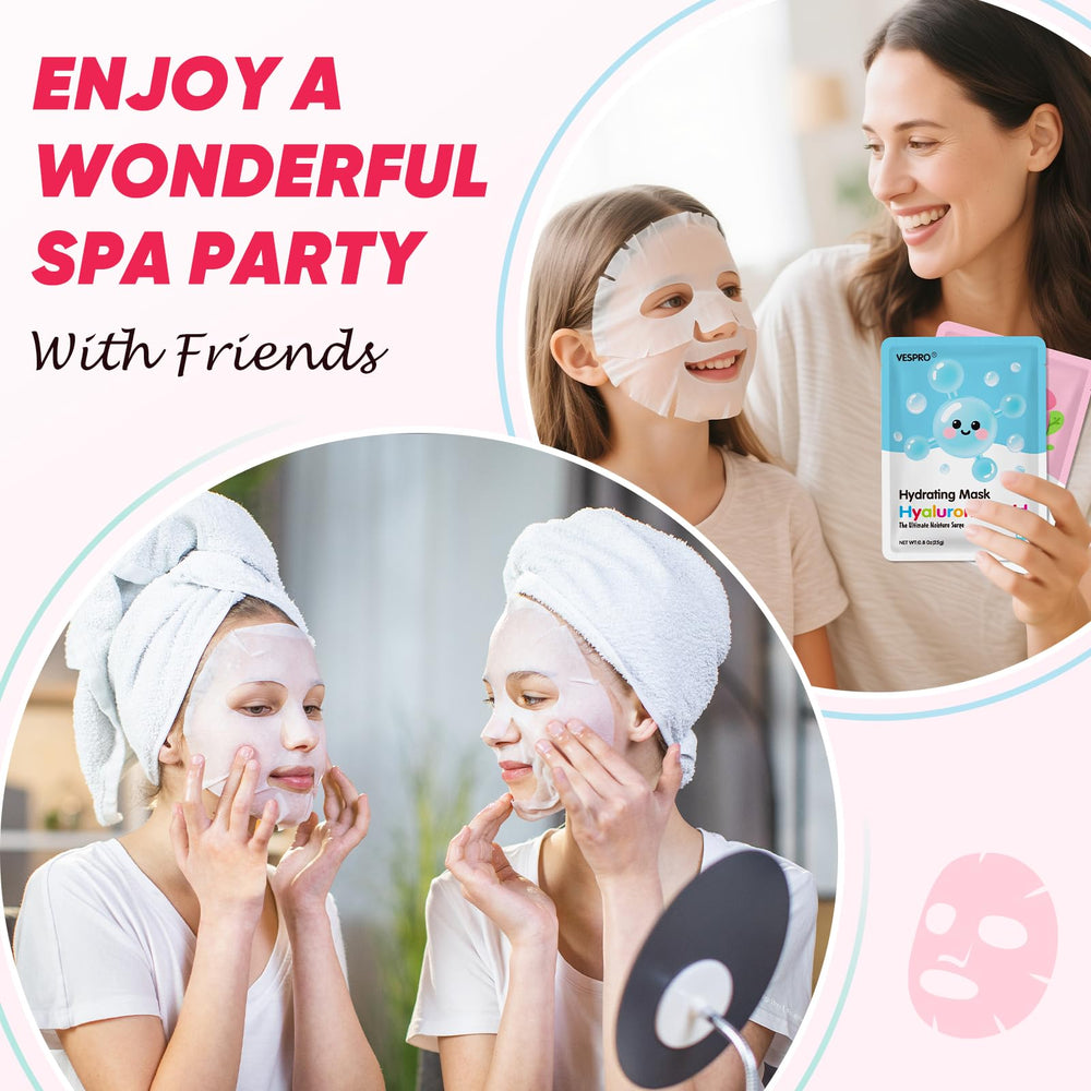 VESPRO pomegranate mask offers antioxidant boost for refreshed skin.