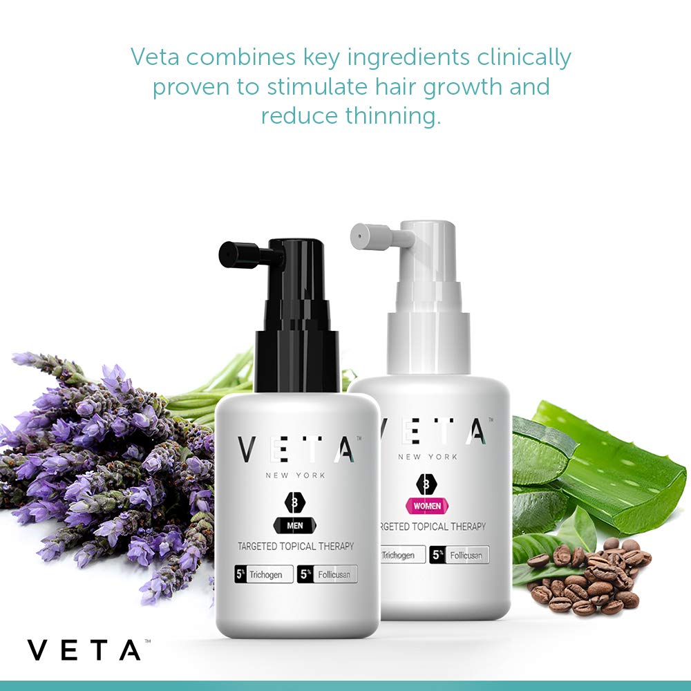 Daily-use routine with Veta therapy for ongoing scalp support
