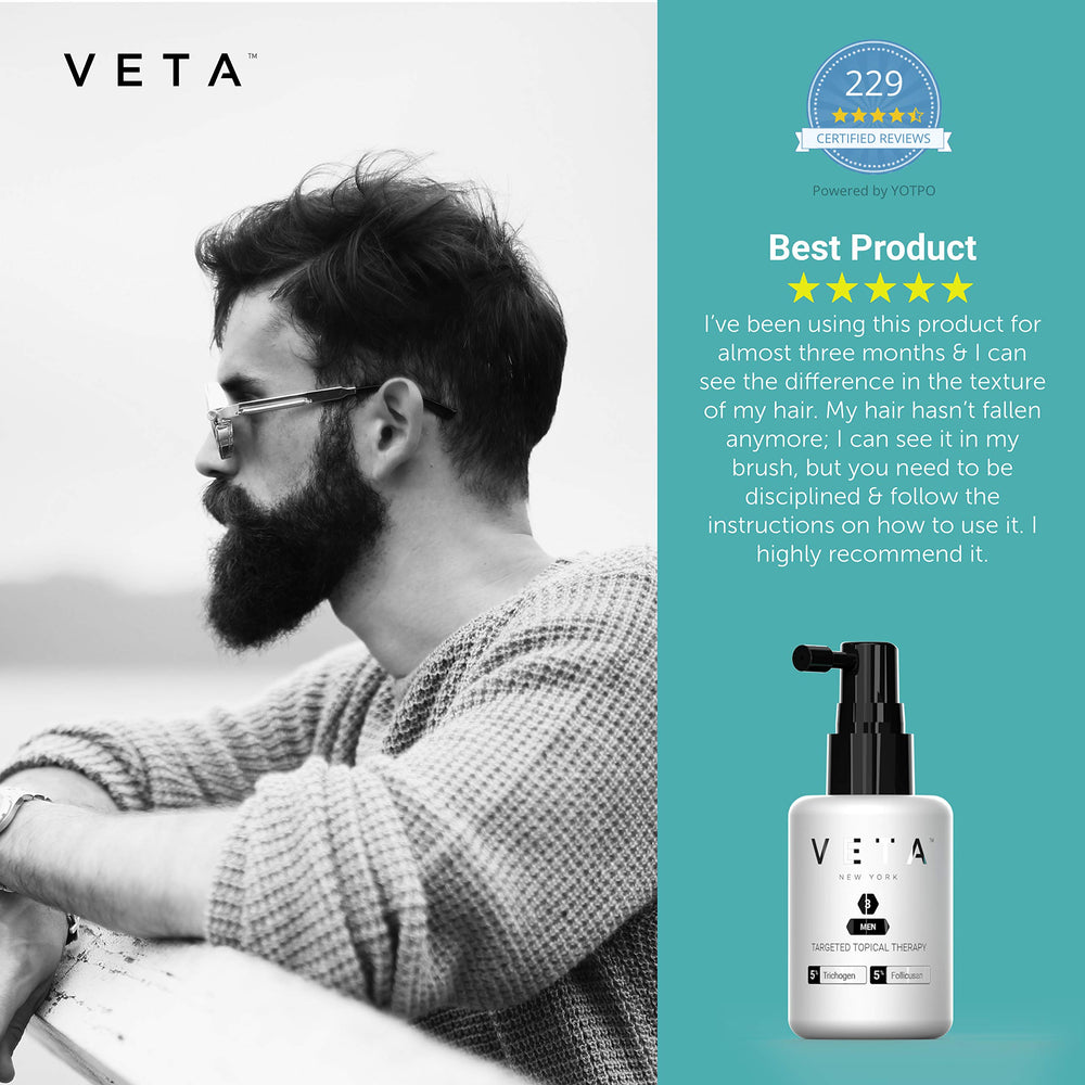 Morning scalp massage with Veta supports routine care