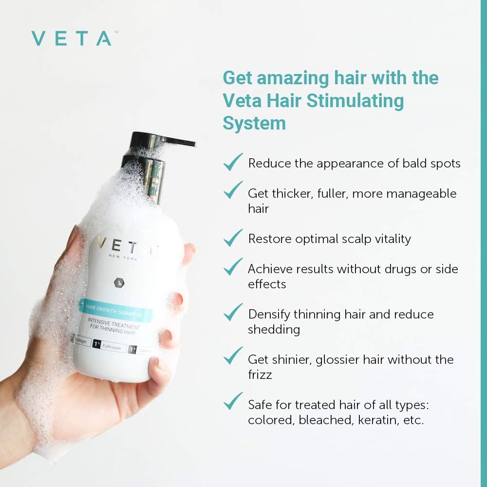 Veta Stimulating Shampoo suitable for all hair types