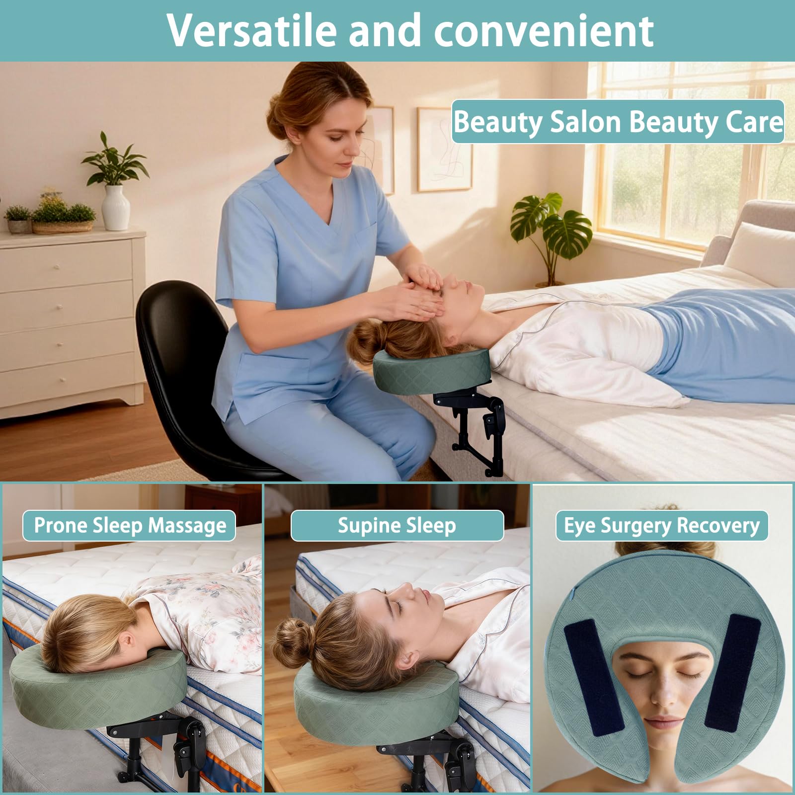 Veuverig 6-17in height adjustment adapts to various bed heights.